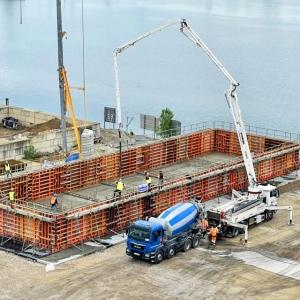 Slim bekistingsconcept voor drijvende fundering